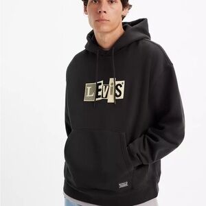 Levi's Black Hoodie for Men